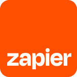 Zapier logo.