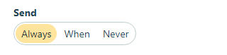 How to send email confirmations using conditional logic.