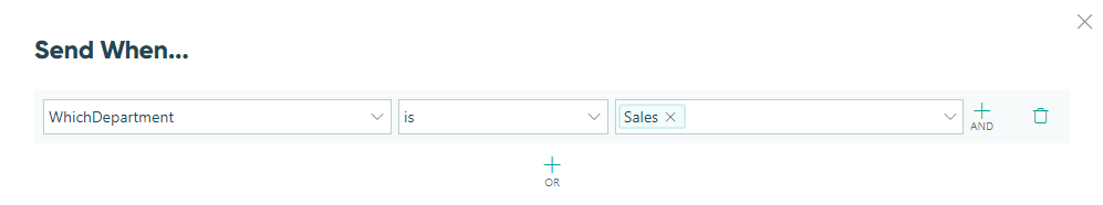 How to send an email notification to different people using email routing.