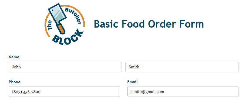 Embedded forms can support prefilling.