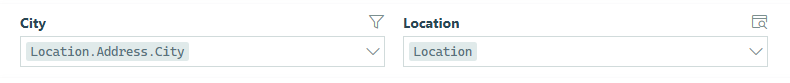 Create a separate filter field on our form containing the list of cities.