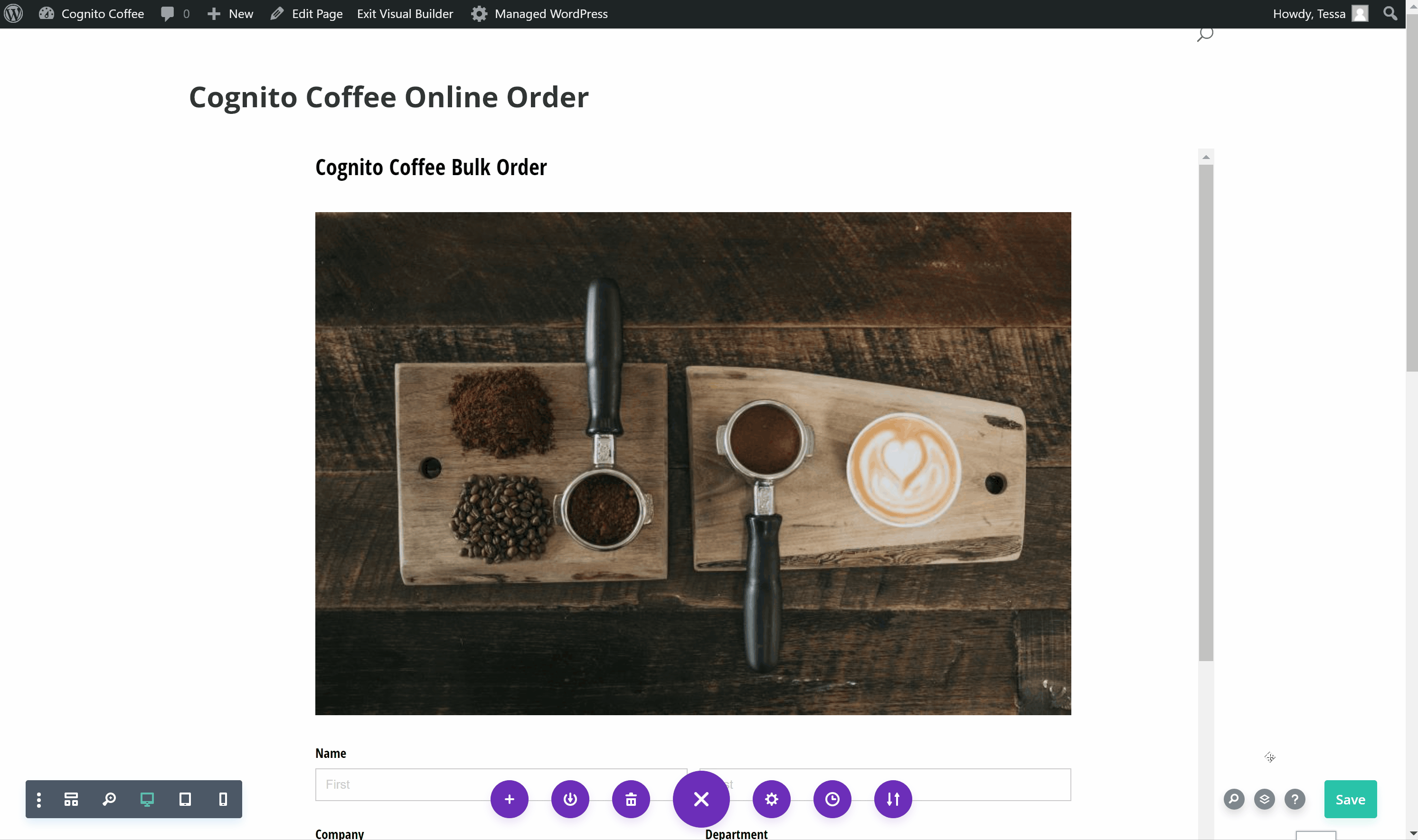 Remove or swap out forms using the Divi builder within WordPress.