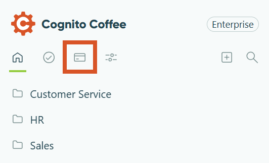 Open the Cognito Pay dashboard from the sidebar.