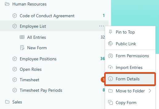 Usage is based on your organization's number of users, entry count, number of document merges, and your overall storage capacity.