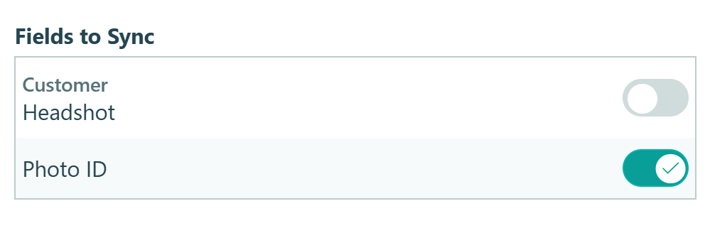 Screenshot of the setting to turn File Sync on or off for specific form fields