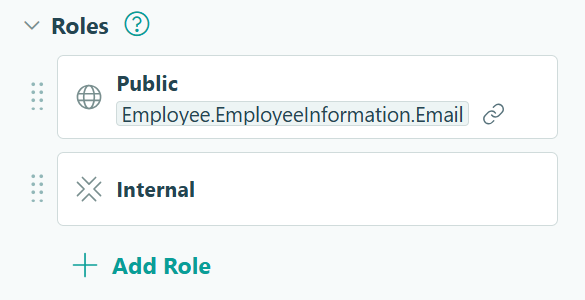 Screenshot of the roles and the workflow settings on a form in Cognito Forms