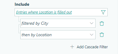Include option.