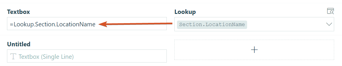 Lookup source form