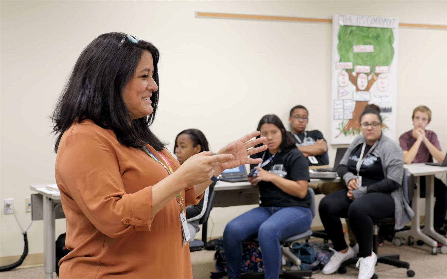 Meg Schuessler teaching