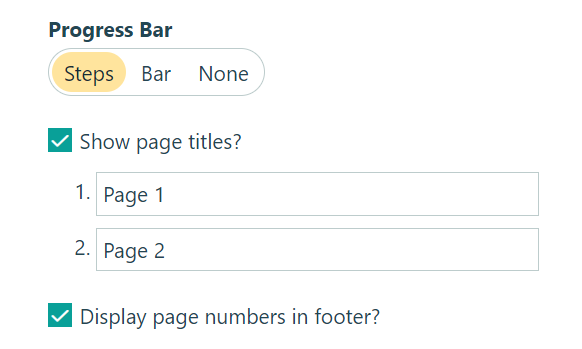 How to edit form settings.