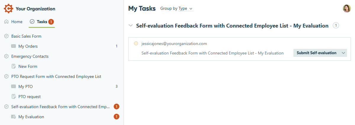 Guests can see tasks on the Task Dashboard.