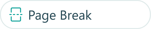 Screenshot of Page Break option in Cognito Forms