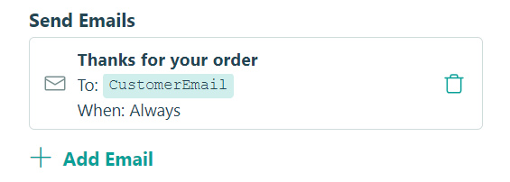 How to edit an existing email notification.