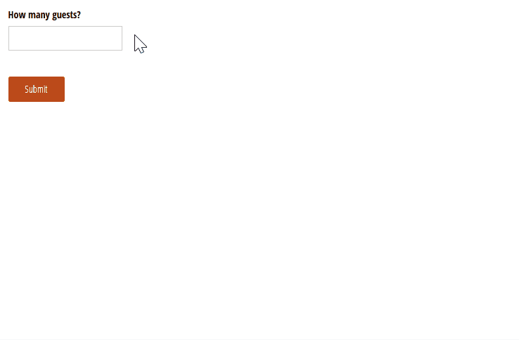 The repeating section will dynamically adjust to display the corresponding number of items.