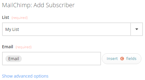 How to collect new subscribers through Typeform and add to a Mailchimp list  automatically - no code required - Jestor