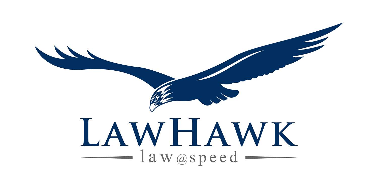 Law Hawk logo.