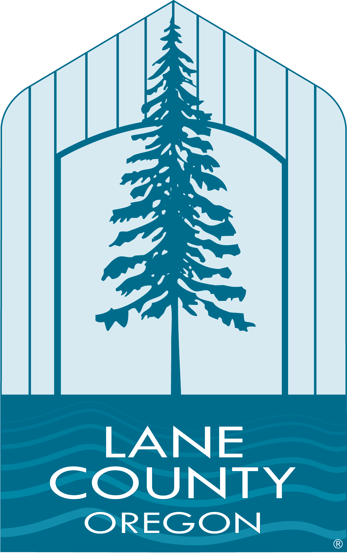 Lane County Oregon logo.