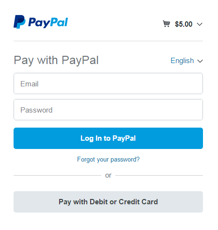 Pay with Debit or Credit Card