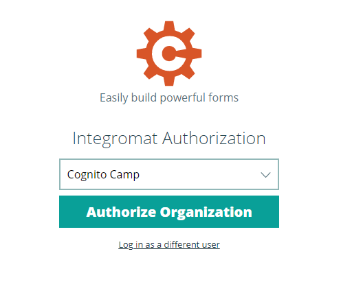 cognito forms integromat support