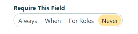 Require This Field.