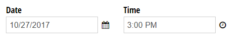 How to use the Date field.