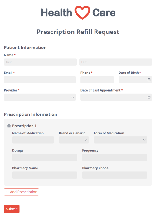 Prescription Refill Request