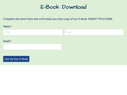 Go to E-Book Download template