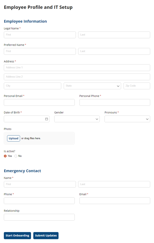 Go to Employee Onboarding Template Bundle template