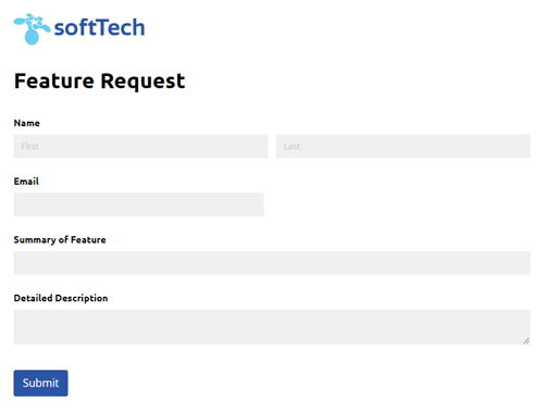 Go to Feature Request template