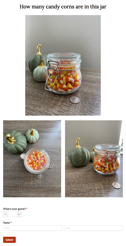 Go to Guess the Number in the Jar template