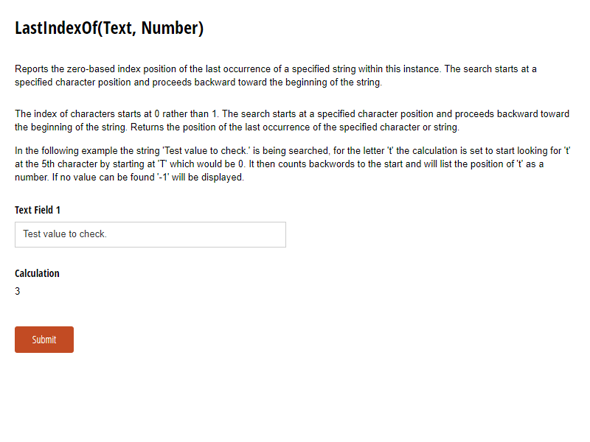 Go to LastIndexOf(Text, Number) template
