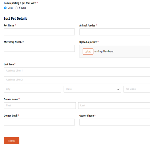 Go to Lost and Found Pet Flyer template