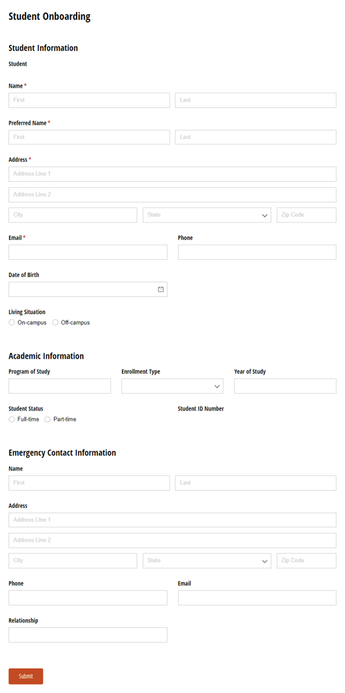Go to Student Portal Template Bundle template