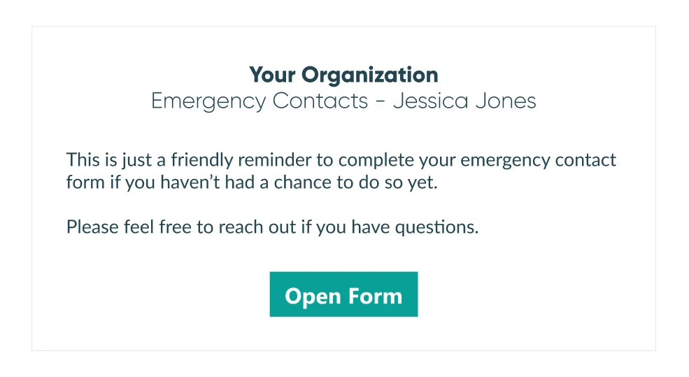 Reminder emails graphic